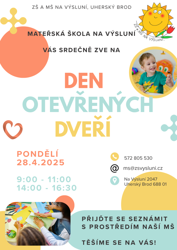 Den otevřených dveří v&nbsp;MŠ